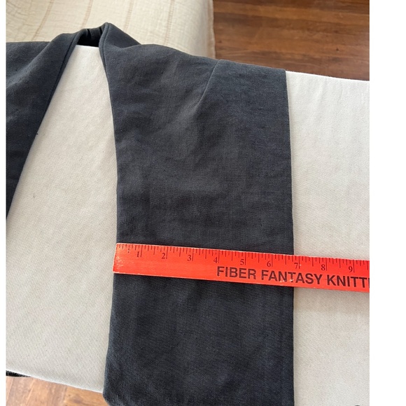 MATIAS U.S.A. 'Lunado' Hemp/Cotton Drop Crotch Skinny Pants Dark Gray- NWT! - 29 - Picture 15 of 16